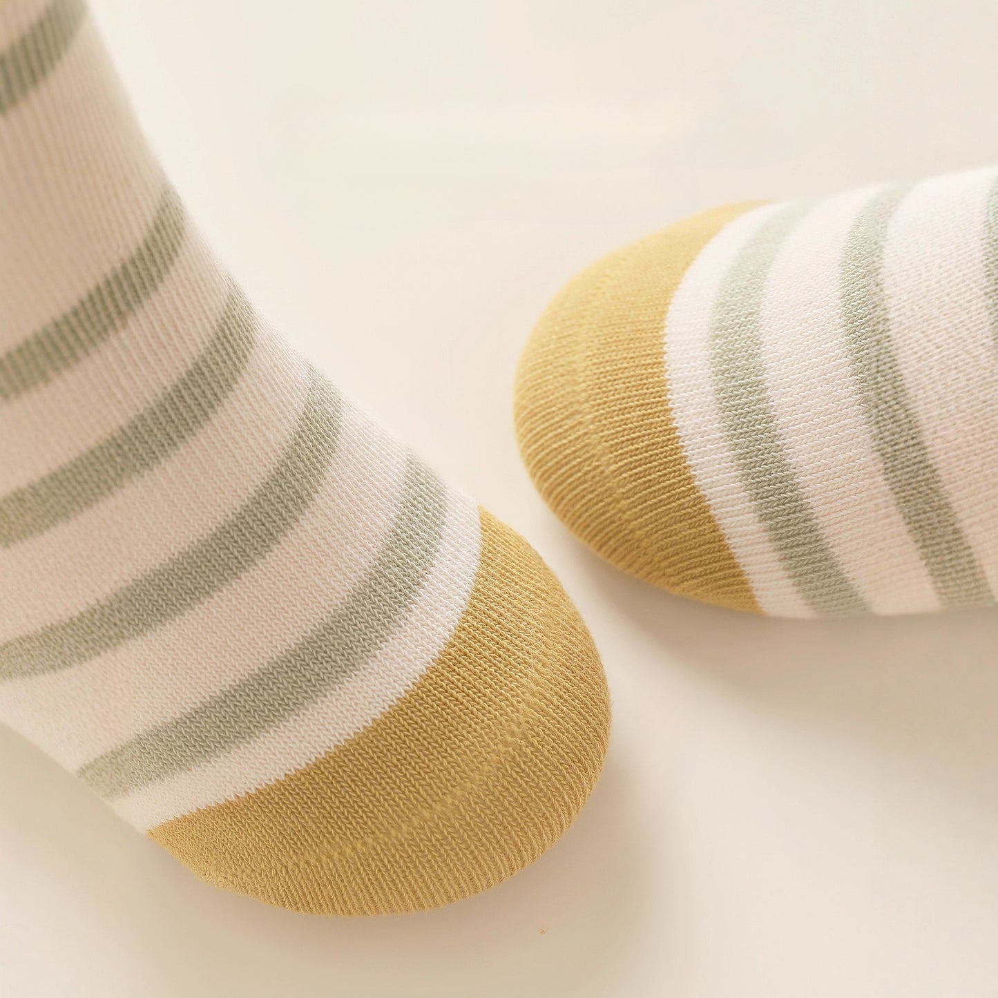 5 Pairs Seamless Baby Socks Non Slip Learning Socks for Toddlers Indoor Early Education Socks Mid Crib Soft Cotton Socks