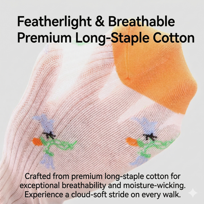 Women 3 Pairs Spring Summer Thin Mesh Socks Green Diamond Pattern